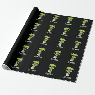 Papel De Presente Celeiro Celular Engraçado Aipo Engraçado Veggie Pu