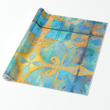 Celestial Crossroads Wrapping Paper