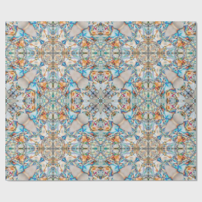 Papel De Presente Celestial Lace Mosaic (Aberto)