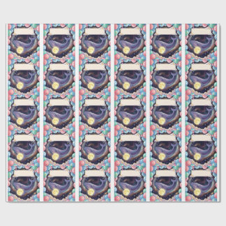 Papel De Presente Celestial Moon Gift Wrapping Paper 