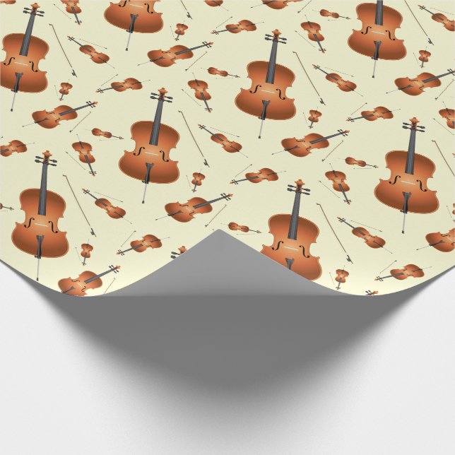 Papel De Presente Cello Musical Music Teacher String Orchestra (Ponta)