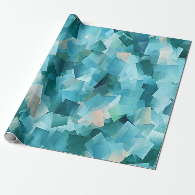 Papel De Presente Cercando Mares.... (Desenrolado)