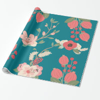 Cerceta de Boho floral