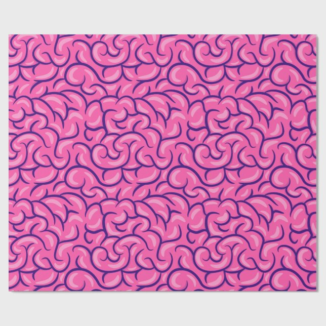 Papel De Presente Cérebro Grande (Aberto)