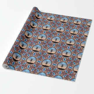 Papel De Presente Cesta de Golfe de Disco