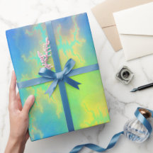 Céu Azul e Ouros de Relâmpagos Amarelos