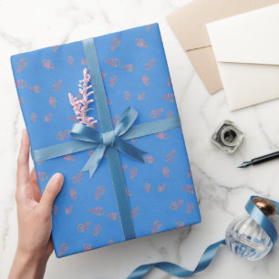 Papel De Presente Céu de outono pintado sem ingenuidade