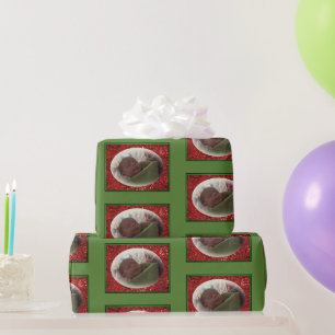 Papel De Presente Chá de Bebê de Natal