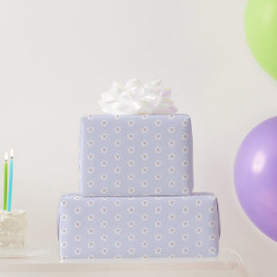 Papel De Presente Chá de Bebê Flor de Lavanda