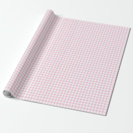 Papel De Presente Chá de fraldas Clássico Elegante Gingham Gingham P