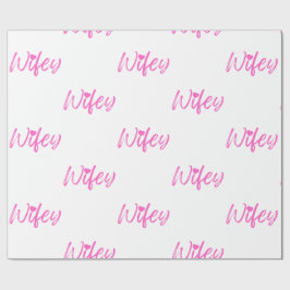 Papel De Presente Chá de noiva
