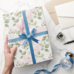 Papel De Presente Chá de panela de Flores Brancas Leves<br><div class="desc">Chá de panela de Flores Brancas Leves</div>