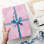 Papel De Presente Chá de panela Floral Rosa<br><div class="desc">Chá de panela Floral Rosa</div>