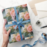 Papel De Presente Chá de panela Floral Rosa<br><div class="desc">Chá de panela Floral Rosa</div>