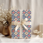 Papel De Presente Chá de panela grego Azulejo mediterrânico<br><div class="desc">Adicione um toque de primavera ao seu presente com nosso Papel de ondulação. Esta bela design vai adicionar um toque elegante e festivo a qualquer presente. Feito com materiais de alta qualidade,  é a escolha perfeita para qualquer ocasião.</div>