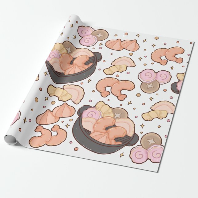 Papel De Presente Chabu (Desenrolado)