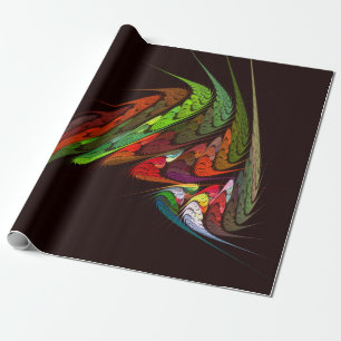 Papel De Presente Chameleon Abstrato Art