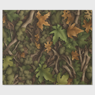 Papel De Presente Chão da floresta