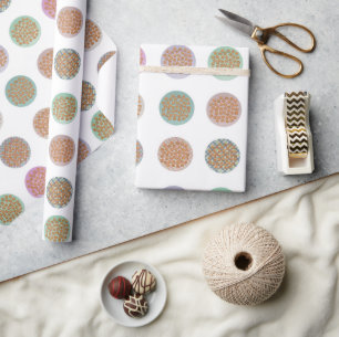 Papel De Presente Chapas de Pretzel