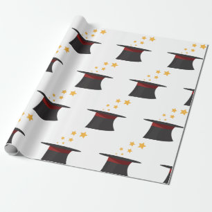 Papel De Presente Chapéu alto mágico