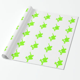 Papel De Presente Chartreuse, Neon Green Skater