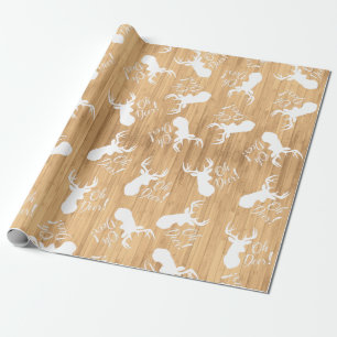 Papel De Presente Chás de fraldas de caça de veados