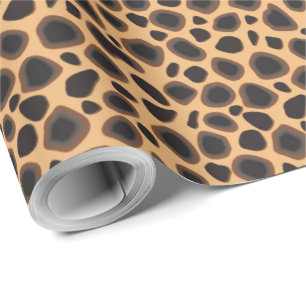 Papel De Presente Cheetah Pattern