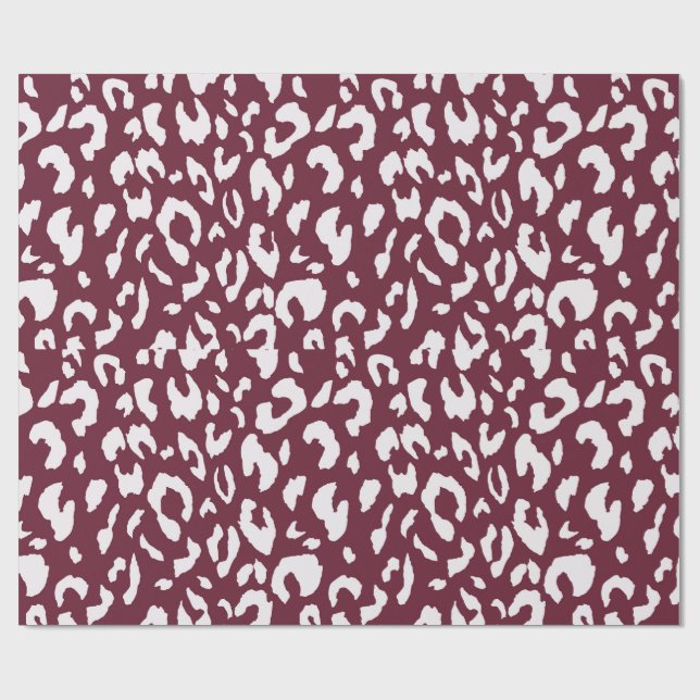 Papel De Presente Cheetah wrapping paper  (Aberto)