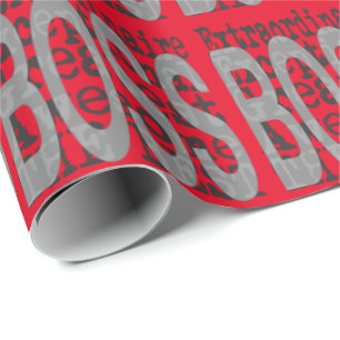 Papel De Presente Chefe Extraordinário