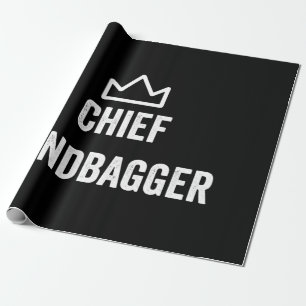 Papel De Presente Chefe Sandbagger Golf Meme Bjj Chess Sandbag