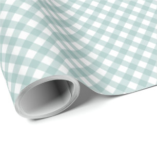 Papel De Presente Cheiro simples verifica xadrez de gingham fofo