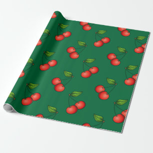 Papel De Presente Cherry