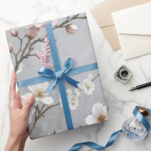 Papel De Presente Cherry Blossoms Abstrato