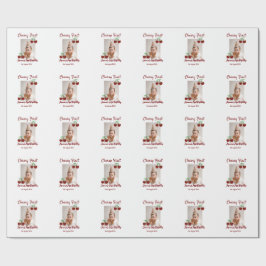 Papel De Presente Cherry Primeiro feliz foto de aniversário crianças