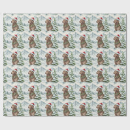 Papel De Presente Chesapeake Bay Retriever Natal