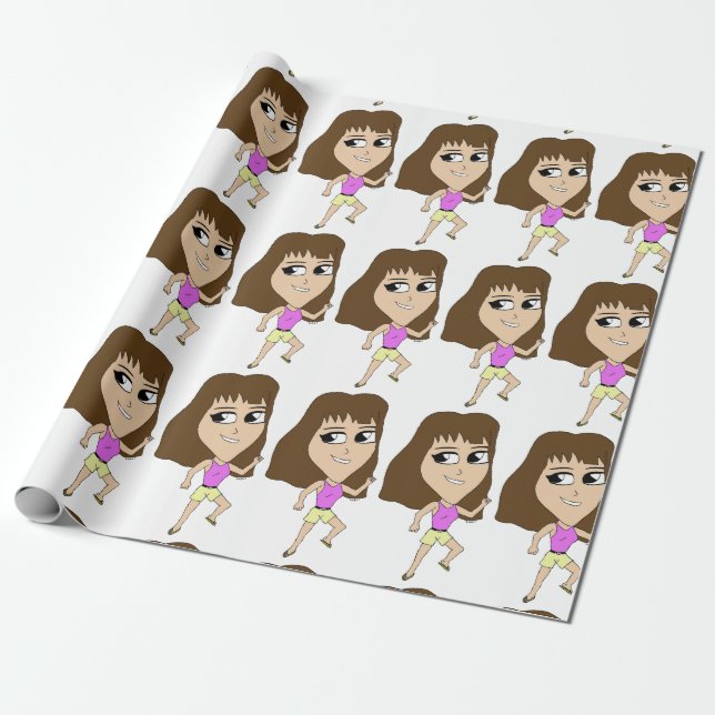 Papel De Presente chibi (Desenrolado)