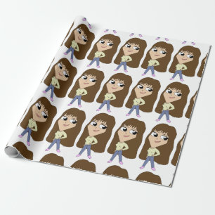 Papel De Presente chibi