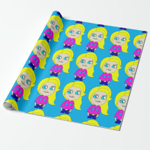 Papel De Presente chibi