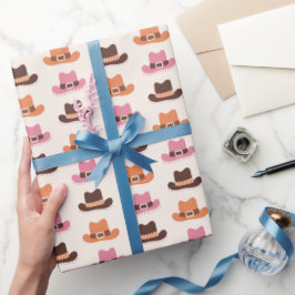 Papel De Presente Chic Cowgirl Hats
