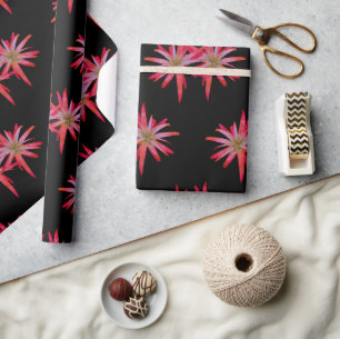 Papel De Presente Chic Dreams Botanical Motif Pattern Design