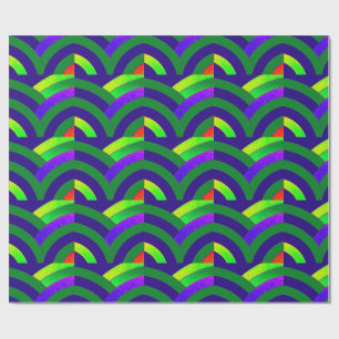 Papel De Presente chic sofisticado na moda chevrons