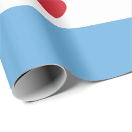 Papel De Presente Chicago Love | Papel de enrolamento