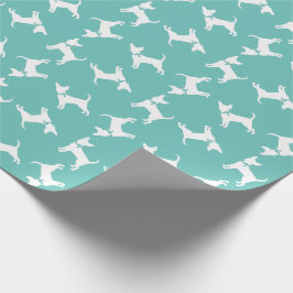 Papel De Presente Chihuahua Dog Puppy Wrapper Paper