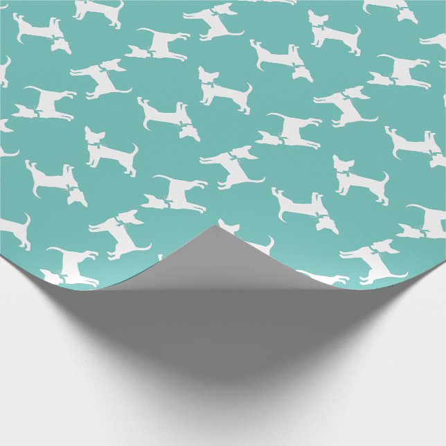Papel De Presente Chihuahua Dog Puppy Wrapper Paper (Ponta)
