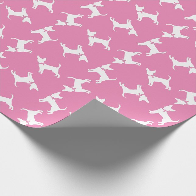 Papel De Presente Chihuahua Dog Puppy Wrapper Paper (Ponta)