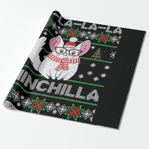 Papel De Presente Chinchilla Christmas Ugly Dift For Chinchilla Love
