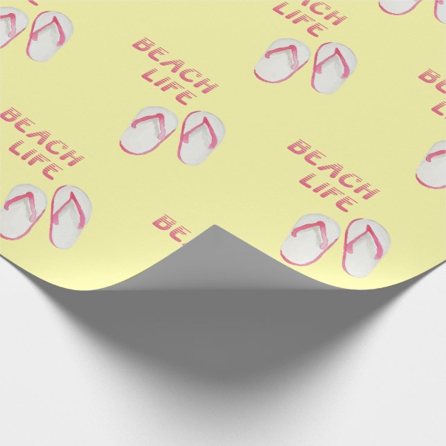 Papel De Presente Chinelos da Beach Life (Ponta)
