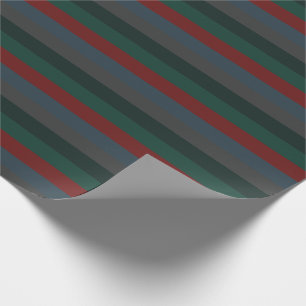 Papel De Presente Chique Moderno Simples Festivo Rico Profundo Escur