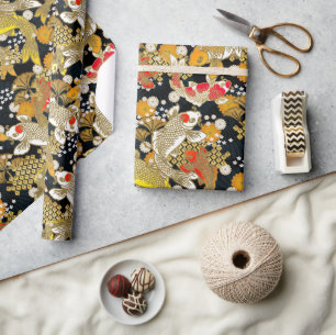 Papel De Presente Chiyogami Yuzen Washi Styled Paper