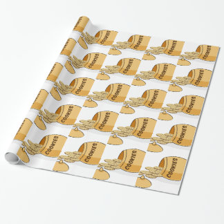Papel De Presente Chocolate do frasco de biscoito da comida da